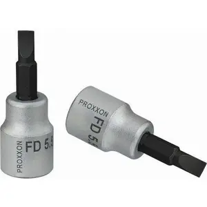 Socket Bit with Screwdriver Tip 5.5 mm, 3/8" Drive, 50 mm Length — Proxxon PR23592