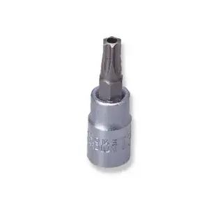 Socket bit Torx with hole 1/4" Jonnesway T20 x 37 mm (S08H220)