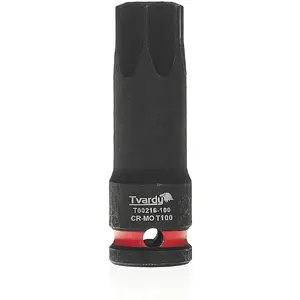 Impact TORX Bit 1/2" T100 CR-MO by Tvardy, set configuration (8/40)