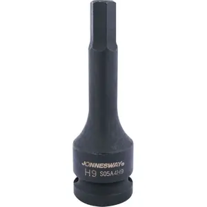 Ударная насадка Jonnesway S05A4H9 1/2" привод, торцевая головка 9 мм