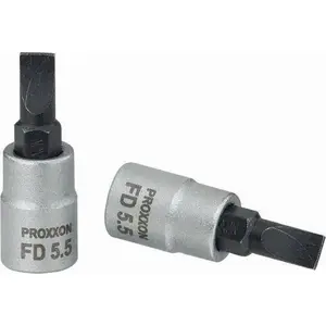 Proxxon screwdriver bit socket 8.0 mm (1/4") — 33 mm length