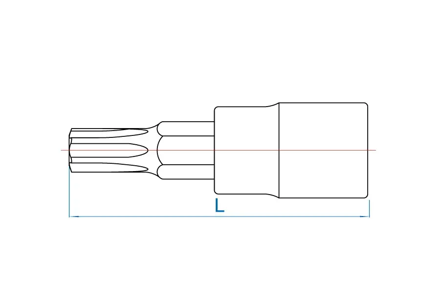 Бита King Tony 203715 Torx T15H Photo 2