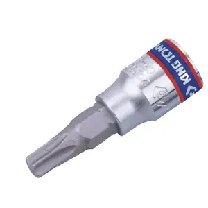 Socket bit Torx 1/4" T40 x 37 mm, King Tony (KY203340)
