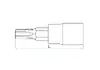 Бита King Tony 203325 Torx T25 37 мм Photo 2