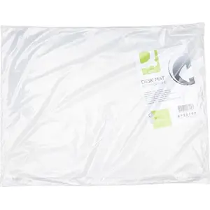 Desk pad Q-Connect KF26792, polypropylene (PP), 400×530 mm, transparent