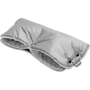 Footmuff Sensillo Mufka do Wózka Minky — grey, universal stroller hand muff