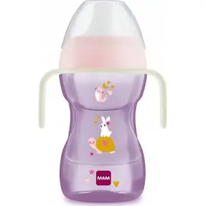 Поильник MAM Fun to Drink 270 мл – MAM644, непроливающийся тренировочный стакан для малышей