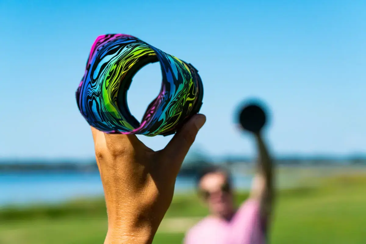 Waboba Throwback Velcro Catch Set — метательное кольцо Photo 3
