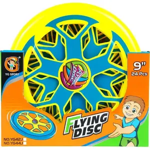 Flying Disc toy Mega Creative model YG44J — 23 cm diameter, assorted colors