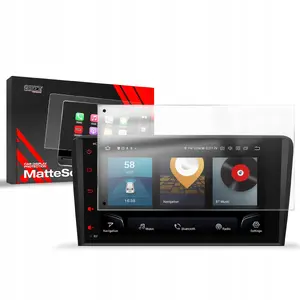 Screen protection film GrizzGlass matte for Audi S3 8P Android radio 2006–2012 model