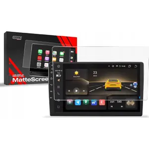 Screen protection film GrizzGlass for 9" Android car radio — matte finish