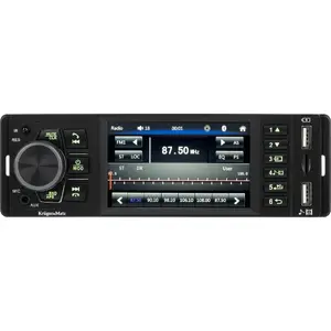 Car radio Kruger & Matz KM2015 — single-DIN, AM/FM, USB, microSD, Bluetooth