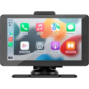 Мультимедийная станция 7" с Android Auto и Apple CarPlay, Kruger & Matz KM2020, с камерой заднего вида