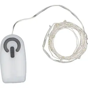 Philips Sirius Home KNIRKE string lights, 40 warm white lamps, 3.9 m total length, battery AA