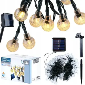 LED string lights Vilde ORION 10 m, 100 LEDs — decorative outdoor garland