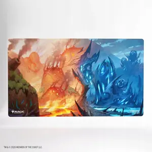 Playmat Gamegenic Shiny Playmat — Magic the Gathering Lorwyn Eclipsed Steam Vents