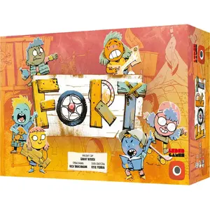 Galda spēle Portal Games Fort (poļu izdevums) — ģimenes stratēģijas kāršu spēle vairākiem spēlētājiem