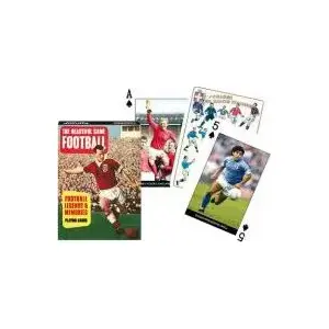 Игральные карты Piatnik International Football Legends — одна колода, коллекционные карты с футбольной тематикой
