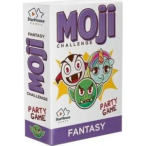 Galda spēle StarHouse Games MOJI Challenge: Fantasy — ballīšu tipa minēšanas spēle