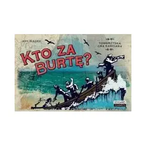 Board game Edgard — Edgard Games. Kto za burtę? (party family game, Polish title)