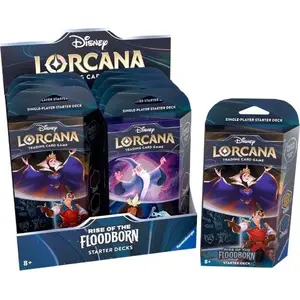 Набор стартовых колод (8 колод) Ravensburger Disney Lorcana — стартовый набор коллекционной карточной игры