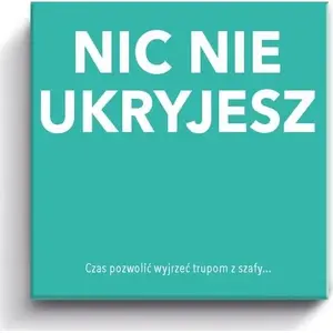 Настольная игра TACTIC Tactic Gift Games: Nic nie ukryjesz — дедукционная вечеринковая игра, 2+ игрока