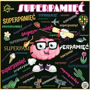 Board game Abino Superpamięć (memory matching game) by Abino, model 405206