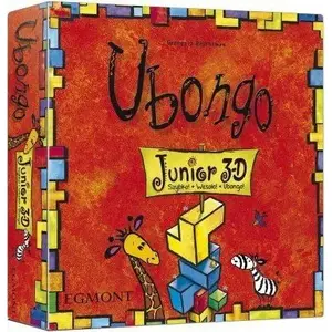 Galda spēle Egmont Ubongo Junior 3D — izglītojoša puzle bērniem