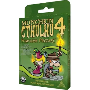 Board game Black Monk Munchkin Cthulhu 4 — party card game, Polish edition