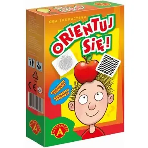 Board game Alexander Orientuj się — party and family trivia game by Alexander