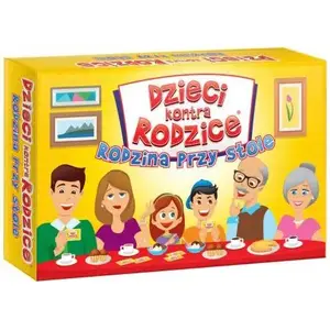 Board Game Kangur Dzieci Kontra Rodzice. Rodzina Przy Stole — Kangur, family party game