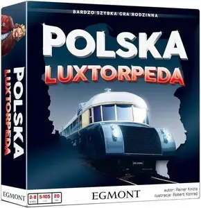 Книга-игра Polska Luxtorpeda от Egmont — Рейнер Книция, польский язык, 200×200 мм, 420 г, FSC
