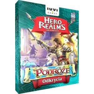 Board Game Iuvi Hero Realms: Podróże Odkrycia IUVI Games – tabletop adventure, multiplayer fantasy sessions