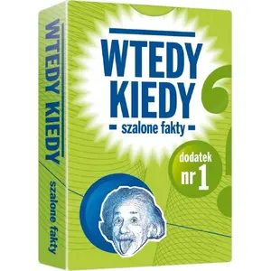 Дополнение к настольной игре Egmont Dodatek do gry Wtedy Kiedy: Szalone Fakty - расширение