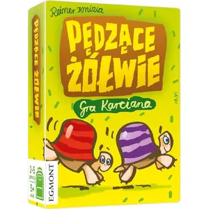 Карточная игра Egmont Pędzące Żółwie — семейная карточная игра, польское издание