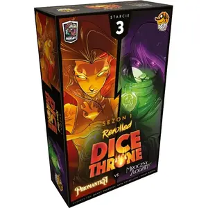 Настольная игра Lucky Duck Games Dice Throne: Starcie 3 — Пиромантка против Тёмного Вора