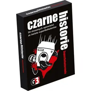 Board game G3 Czarne historie - Superbohaterowie, storytelling deduction game, MPN 393446