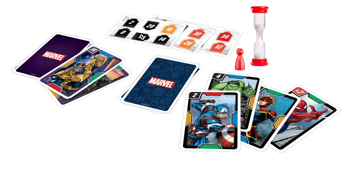Kāršu spēle Cartamundi Shuffle Marvel Heroes Assemble Photo 2