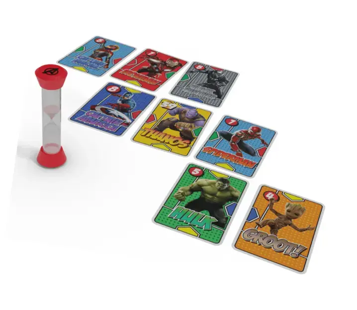 Kāršu spēle Cartamundi Shuffle Marvel Heroes Assemble Photo 4