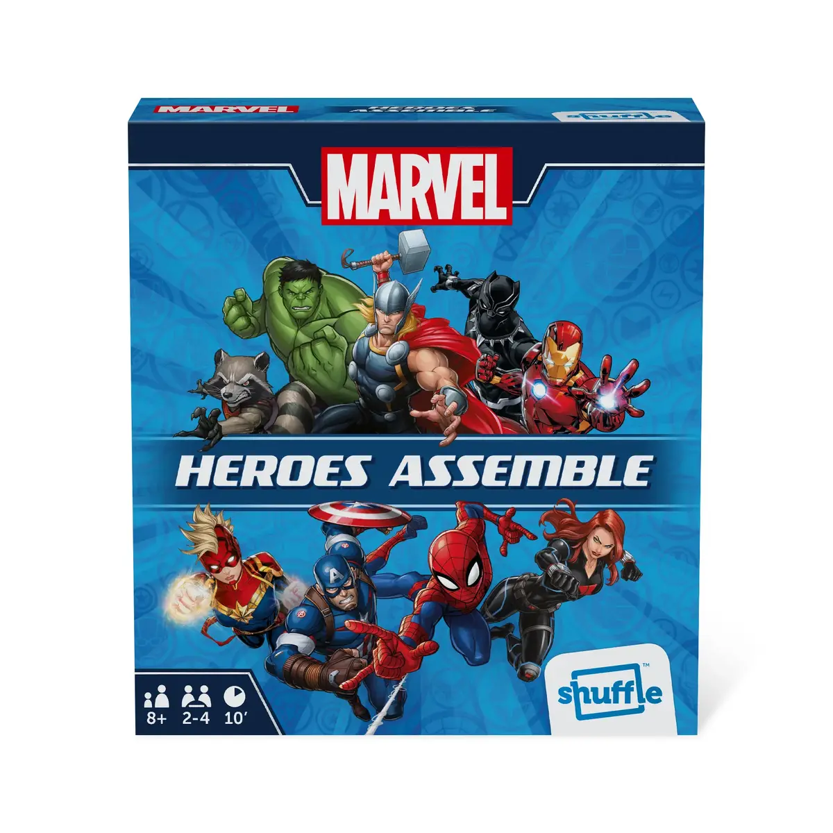Kāršu spēle Cartamundi Shuffle Marvel Heroes Assemble Photo 6