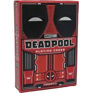 Kāršu spēle Quint Karty Deadpool Theory — kāršu komplekts ar Deadpool tēmu