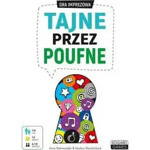Party board game Edgard — Tajne przez poufne (party game)