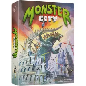 Board game nasza księgarnia Monster City – family tabletop game, publisher nasza księgarnia, MPN 446144