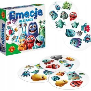 Board game Alexander ALE-PARY EMOCJE PLX ALX PUD – family matching and memory play