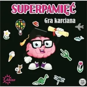 Board game Abino — Karty Super pamięć (card matching memory game)