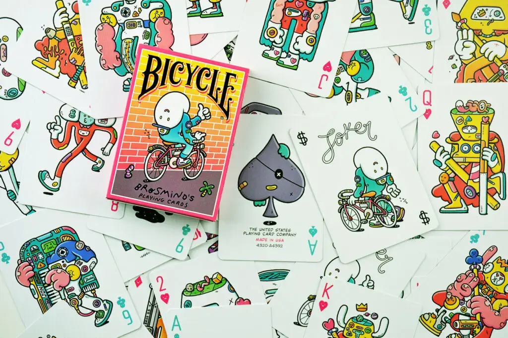Bicycle Brosmind Four Gangs kārtis 56 gab. Photo 3
