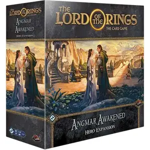 Card Game fantasy flight games — Asmodee Lord of the Rings LCG: Angmar Awakened Hero Expansion (ages 14+)