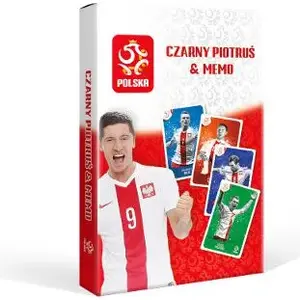 Kāršu komplekts Cartamundi Czarny Piotruś PZPN PREMIUM — standarta kārtis spēlēm