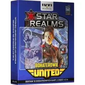 Board game Iuvi Star Realms: United - Bohaterowie, expansion set for deck-building space combat