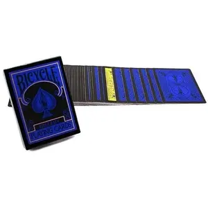 Quint card game Karty Reverse Blue & Black Bicycle EDUKAMP – playing cards set
